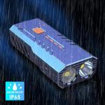 BCOIIUE Bike Light,1200 Lumen Bright Larger Wide Angle Focused Beam,3000 mAh Long Life Battery Max Runtime 41H+ Bicycle Light