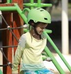 Apusale Bike Skateboard Helmet, Adjustable and Multi-Sport for Skate Scooter, 3 Sizes for Adult Youth Kids Toddler (Mint Green)