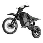 VIPCOO H3 Electric Dirt Bike for Teens and Adults, 3500W Electric Motorcycle, Up to 40MPH / 45° Slope / 45 Miles Range, 14"/12" Fat Tire E Dirt Bike with Nitrogen Suspension Fit Age 13+