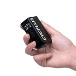 CYCPLUS AS2 PRO Tiny Bicycle Pump with Gauge, Max 120 PSI Electric Mini Pump, Auto Stop, with Presta and Schrader Valve for E-Bike, MTB, and Road Bike (2025 Updated Version)