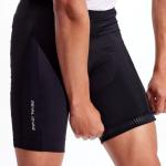PEARL IZUMI Padded Bike Shorts for Men, 9" Quest Cycling Shorts, Breathable & Moisture-Wicking with Reflective Elements. Black