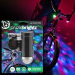 Brightz Disco Bike Lights LED Bicycle Lights RGB Burning Man Lights BMX Bike Accessories Bike Decorations Bike Light Bike Lights Kids Burning Man Bike Lights Bicycle Accessories Men Women Boys Girls