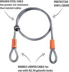 Kryptonite KryptoFlex Braided Steel Bike Lock Cable
