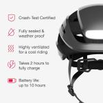 Lumos Ultra Smart Bike Helmet | Customizable Front and Back LED Lights with Turn Signals | Road Bicycle Helmets for Adults: Men, Women (Without MIPS)