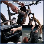 OlarHike Tire Inflator Portable Air Compressor, Smart Dual Hose System, 160PSI Auto Air Pump for Car Tires, Bike,Bicycle, Motorcycles,Electric Pump with LED Light & Digital Pressure Gauge