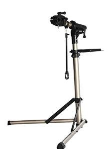 CXWXC Bike Workstand with Adjustable, Bicycle Repair Stand for Maintenance Folding and Lightweight (Champagne-3)