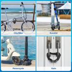 APECYC Bike Chain Lock Heavy Duty, 5 Digit Combination Anti-Theft Bicycle Lock, 3 FT Hardened Steel Square Links Locks for Bike, E-Bike, Motorcycle, Scooter, Gate