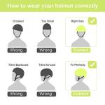 Besttravel Kids Helmet, Toddler Adjustable Kids Ages 3-8 Years Old Boys Girls Multi-Sports Safety (Green)