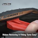 Tyre Glider | The Next Gen Tire Lever | Bike Tire Levers | Tyre Tool for Bicycles | for All Tire Widths Including Mountain, Road & Gravel Bikes
