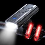 Rechargeable LED Bike Lights Front and Back - 10000 Lumens Super Bright Bicycle Headlight & Tail Light Set for Night Riding, Mountain/Road Bike Safety Lights, Waterproof with USB Cycling Accessories