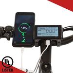 ECOTRIC 26" Fat Tire Electric Bike Powerful Adults Mountain Bicycle 500W Motor 36V/12.5AH Removable Lithium Battery Beach Snow Ebike Shock Absorption - 90% Pre Assembled