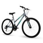 Huffy Stone Mountain Women's Mountain Bike, Gray, 26 Inch Wheels/17 Inch Frame