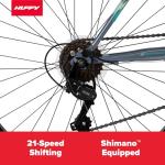 Huffy Stone Mountain Women's Mountain Bike, Gray, 26 Inch Wheels/17 Inch Frame