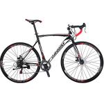 EUROBIKE HY XC550 Road Bike,21 Speed Road Bicycle for Adults Men and Women,Disc Brake 700C Race Bike for Beginner to Intermediate Bicycle Riders(54cm-32 Spoke)