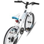 JOYSTAR Lubbock 20 Inch Kids Bike for Boys & Girls Ages 7-10 Years 20" Hardtail Mountain Bikes for Kids with Steel Frame and 7-Speed Drivetrain with Kickstand 20 inch Bicycle White