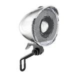 Vintage Bicycle Light 350Lumen High-Brightness Silver Headlights Retro Bicycle Headlights Classic Retro Night Riding Safety Bicycle Fog Lights Headlights with Bracket