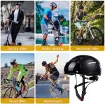 Shinmax Bike Helmet for Men Women, Bicycle Helmet with Detachable Magnetic Goggles for Adult Road Biking Mountain Cycling Helmet (BC-001)