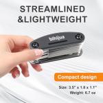 bihijua Bike Multitool 16-in-1, Bicycle Multitool, Bike Tool Kit w/Hex, Socket, Spoke Wrench + Attached 2 Tire Levers for Road Mountain Cycling Repair