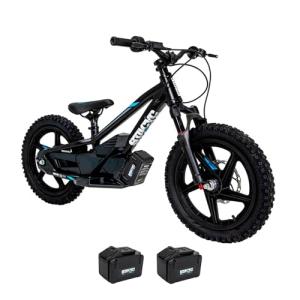 STACYC Brushless 16eDRIVE Elite Electric Balance Bike with Additional 6Ah E Bike Battery for Kids Ages 6-8 Years Old