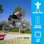 STACYC Brushless 16eDRIVE Elite Electric Balance Bike with Additional 6Ah E Bike Battery for Kids Ages 6-8 Years Old