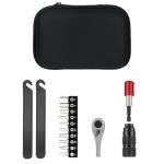 ARCUAT 15Pcs Bike Tool Kit Portable Bicycle Repair Set, Multitool Cycling Emergency Tools for MTB Mountain Bike Road Bike E Ebike, Bike Maintenance Tune Up Kit for Adults