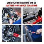 ARCUAT 15Pcs Bike Tool Kit Portable Bicycle Repair Set, Multitool Cycling Emergency Tools for MTB Mountain Bike Road Bike E Ebike, Bike Maintenance Tune Up Kit for Adults