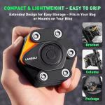 Lambolt Electric Scooter Lock - Heavy Duty Anti-Theft Folding Combination Bike Lock for Ebike | Compact Alloy Steel Security Chain Lock with Mounting Bracket