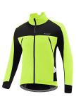 baleaf Men's Winter Jacket Windproof Softshell Thermal Warm Pockets Cycling Running Mountain Biking Cold Weather Gear, green M