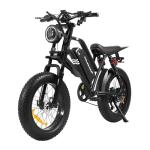 SPBSVDT Electric Bikes for Adults: 48V 20Ah Battery Electric Peak 1500W eBike, Long Range E Bike, Perfect for City, School & Off-Road Commuting 20" Fat Tires E-Bike (UL2849) (Black)