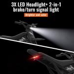 Riding'times Upgraded GT73 Electric Dirt Bike for Adults Teens, 2400W Ebike Max 37 MPH & 1747Wh Dual Battery, 85 Mile Long Range Electric Motorcycle with 25" Dirt Tires E Dirtbike