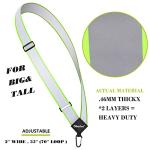 Oberlet Reflective Running Gear | Reflective Sash for Walking at Night | High Visibility Reflective Sash | Reflective Belt for Walking in The Dark | A