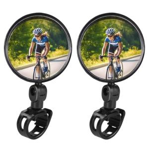TAGVO Adjustable Bike Mirrors - 2 Pack