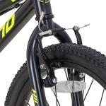 HH HILAND 20 Inch Kids' Bicycles Mountain Bike for Boys, Girls 5+ Years Old, Single Speed Kids Bicycles with Dual Handbrakes, Child Bike Black