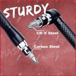 MASPODER Bike Tool Kit, 44 in 1 Multitool with Screwdriver Socket Hex Key Allen Wrench Drill Bit Set CR-V Steel Metric Mini Bicycle Accessories Repair Tools Set for Adult Bikes Road Mountain MTB