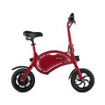 Jetson Bolt Electric Bike, Foot Pegs, Easy-Folding, Built-In Carrying Handle, Twist Throttle, Cruise Control, Up To 15.5 MPH, Range Up To 15 Miles, Ages 13+, Scarlet, JBOLT-SCR