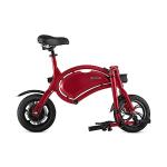 Jetson Bolt Electric Bike, Foot Pegs, Easy-Folding, Built-In Carrying Handle, Twist Throttle, Cruise Control, Up To 15.5 MPH, Range Up To 15 Miles, Ages 13+, Scarlet, JBOLT-SCR