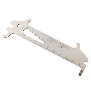 Bike Chain Checker, Chain Wear Indicator Tool for Bike Chain Link Replacement and Repair