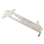 Bike Chain Checker, Chain Wear Indicator Tool for Bike Chain Link Replacement and Repair