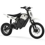 ESKUTE Electric Dirt Bike for Teens Adults, Mid-Drive Motor 3500W Peak, Electric Motorcycle 48V23Ah Battery, Hydraulic Disc Brake，53Mile,38mph, Hydraulic Nitrogen Dual Shock Absorbers,White