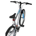 HH HILAND 26 Inch Mountain Bike, Mens Womens MTB with 18 Speeds, High-Tensile Steel Frame, V Brake, Hardtail Bicycle for Adults Gray