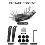 Bike Tool Kit, Bike Tire Repair kit with Multitool and Tire Levers for Cyclists on Race or Cycling Adventure(Classical)