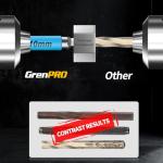 GRENPRO Allen Wrenches Sets, Hex Key Set, 33pcs Allan Wrench Sets Metric And Standard & SAE Color Coded Bike Wrench Tools Organizer With Bit Set And Adapter, Long Large Small Ball End Allen Wrench Set