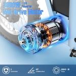 Tuttio Soleil01-GB Electric-Dirt-Bike - 2026 Upgrade 3000W Peak E-Bike, 14"/12" Fat Tire E-Motorcycle with 48V 21AH Battery 200NM Mountain Off-Road Dirtbike for Adults Teens