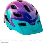 Kids Helmet, SIFVO Kids Bike Helmet Boys and Girls Children Bicycle Helmet with Cool Visor Helmet for Kids 5-14, Youth Bike Helmet Adjustable & Lightweight 50-57cm (A Purple【hot】)