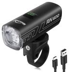 Magicshine 600 Lumens Bike Lights, USB C Rechargeable Bike Front Light​​, IPX7 Waterproof ​​Bicycle Headlight​​ with Anti-Glare Lens, Bike Headlights​​ for Urban Road Cycling-RN 600 V2.0