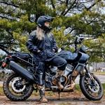 BYKR Waterproof Outdoors Motorcycle Rain Suits for Men & Women Cycling 2-Piece Breathable & Windproof Wet Weather Protection Motocross Rain Gear Reflective Rainwear All Sports Riding Rainsuit Grey M