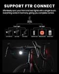 Magicshine SEEMEE 150 MAG Magnetic Rear Bike Lights,USB-C Rechargeable FTR LightSync Control Technology, IPX6 Waterproof Safety Rear Bicycle Lights, Best Bike Lights for Night Riding