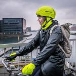 GripGrab Multifunctional Hi Vis Reflective Neck Warmer Biking Neck Gaiter Neon Yellow Cycling Neck Tube Bicycle Neck Scarf