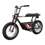 Razor Rambler 16 – 36V Electric Minibike with Retro Style, Up to 15.5 MPH, Up to 11.5 Miles Range, Wide, Rugged 16" Air-Filled Tires, Powerful 350 Watt Hub-Driven Motor