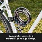 Master Lock 8122D 6ft Cable Combination Bike Lock